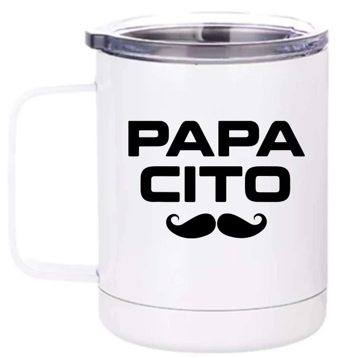 Papa Cito Mexican Sombrero Cinco De Mayo Front & Back 12oz Stainless Steel Tumbler Cup