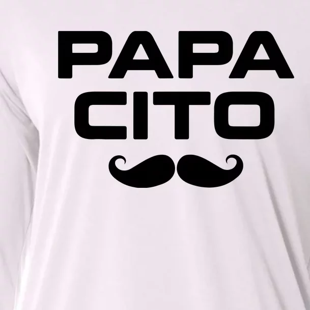 Papa Cito Mexican Sombrero Cinco De Mayo Cooling Performance Long Sleeve Crew