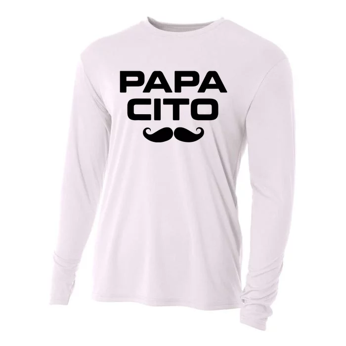 Papa Cito Mexican Sombrero Cinco De Mayo Cooling Performance Long Sleeve Crew