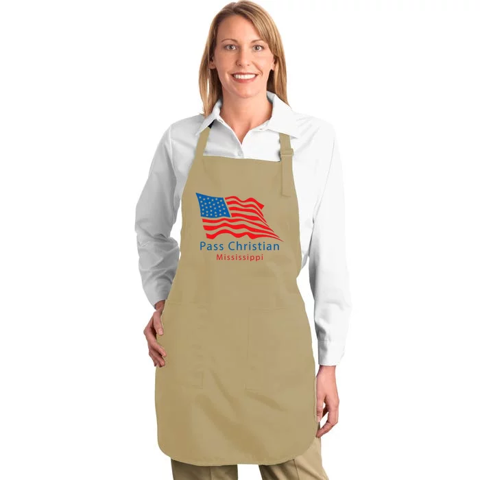 Pass Christian Mississippi Full-Length Apron With Pocket