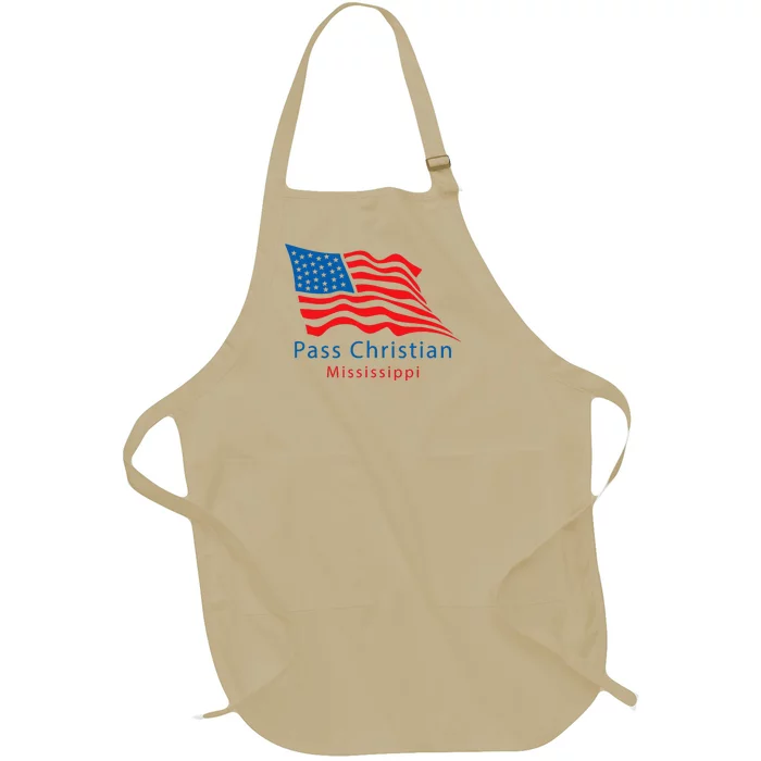 Pass Christian Mississippi Full-Length Apron With Pocket