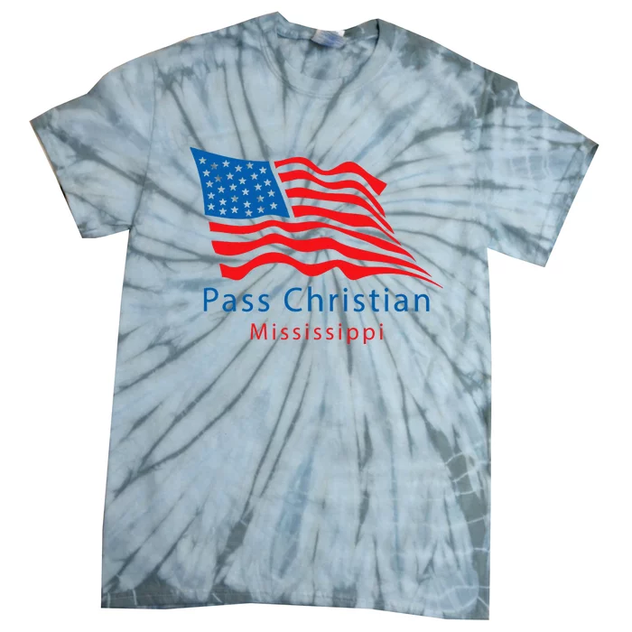 Pass Christian Mississippi Tie-Dye T-Shirt