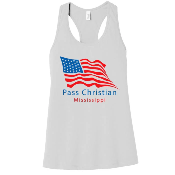 Pass Christian Mississippi Women's Racerback Tank