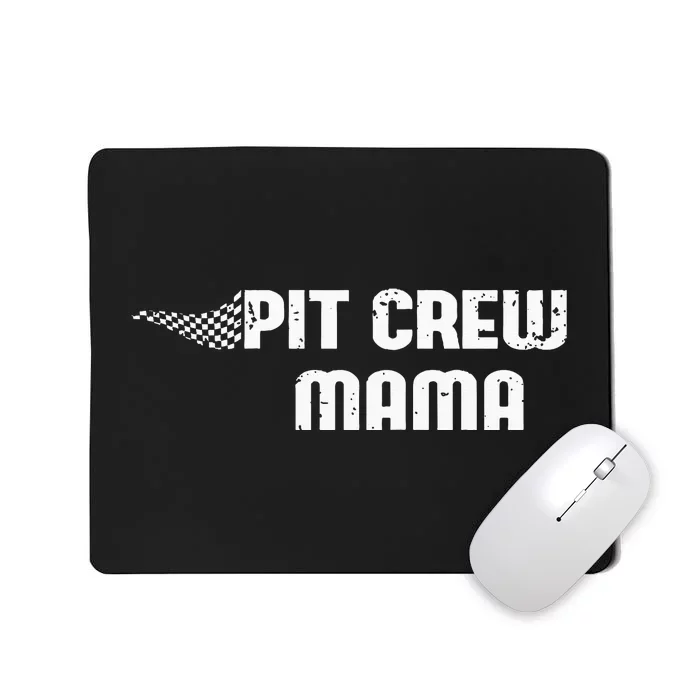 Pit Crew Mama Racing Car Family Matching Birthday Party Mousepad