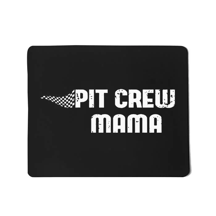 Pit Crew Mama Racing Car Family Matching Birthday Party Mousepad