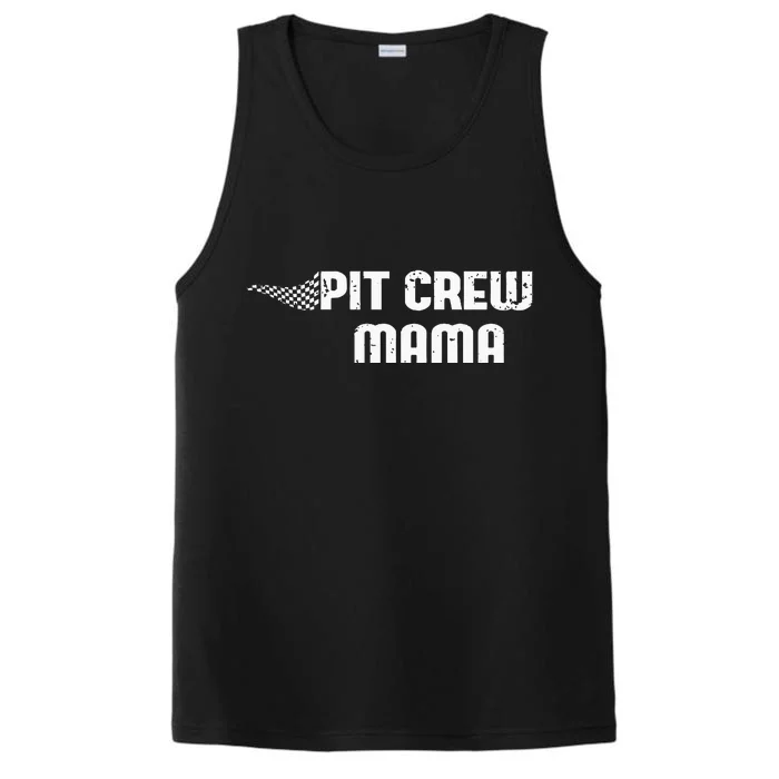 Pit Crew Mama Racing Car Family Matching Birthday Party Performance Tank