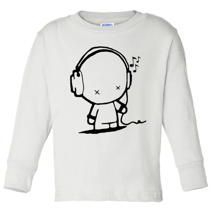 Pop Culture Meme Music Toddler Long Sleeve Shirt