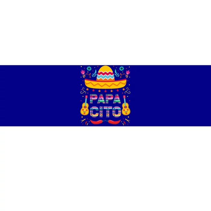 Papa Cito Mexican Costume For Dad Papa Father Cute Gift Bumper Sticker