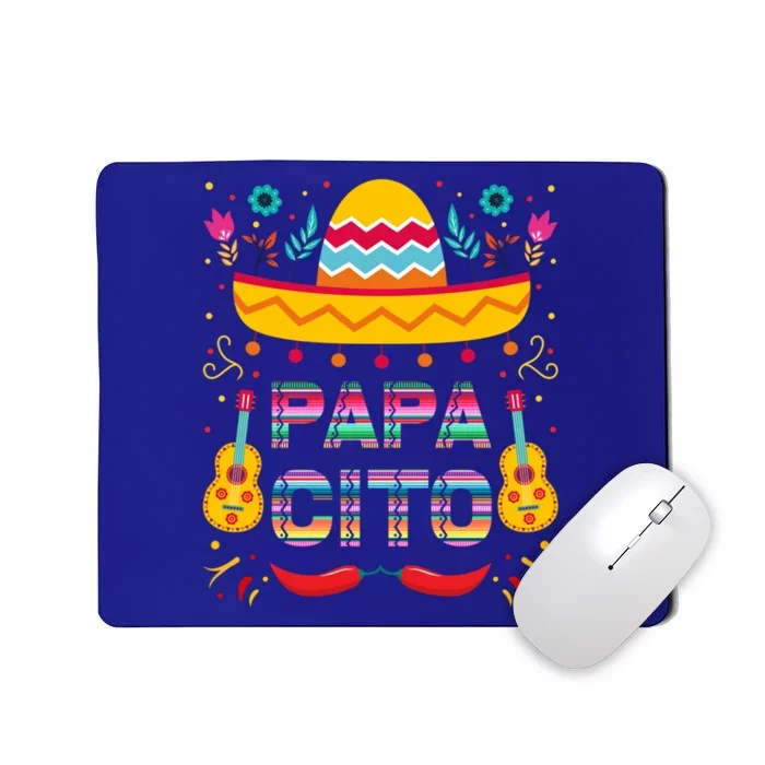 Papa Cito Mexican Costume For Dad Papa Father Cute Gift Mousepad