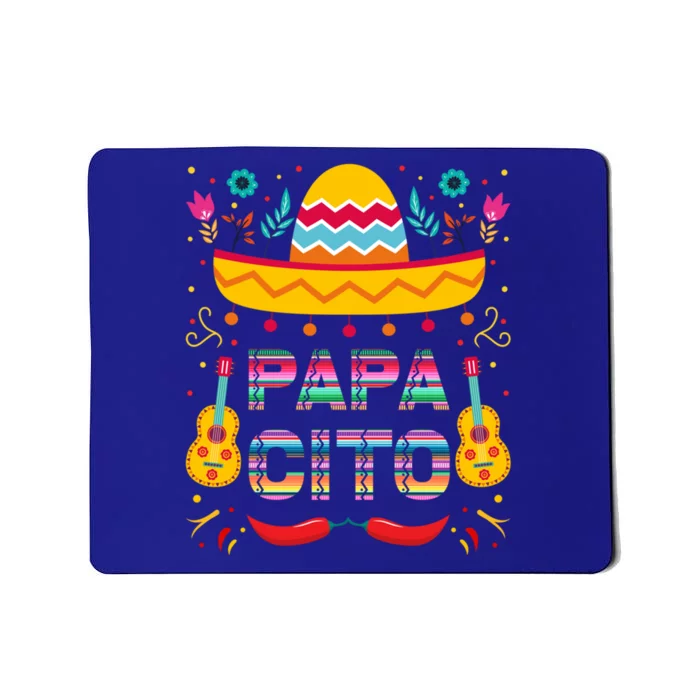 Papa Cito Mexican Costume For Dad Papa Father Cute Gift Mousepad