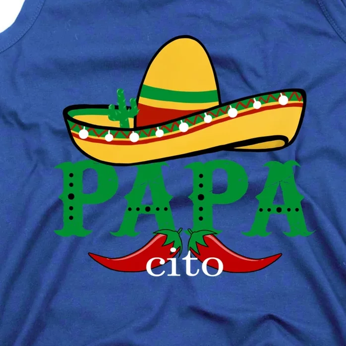 Papa Cito Mexican Sombrero Cinco De Mayo Gift Tank Top