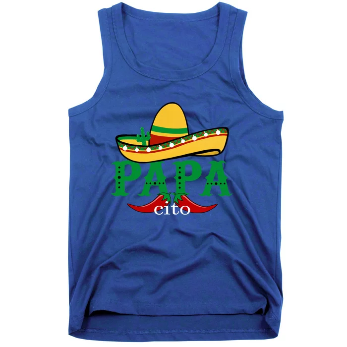 Papa Cito Mexican Sombrero Cinco De Mayo Gift Tank Top