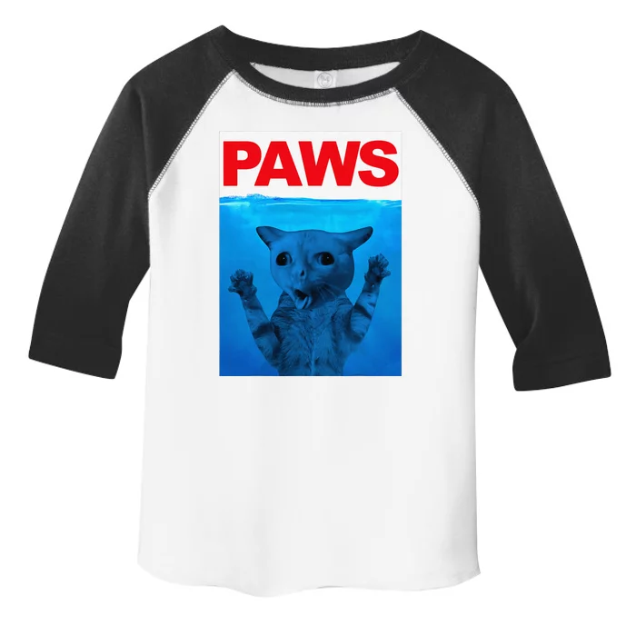 Paws Cat Meme Humor Funny Kitty Lover Funny Cats Dads Mom Toddler Fine Jersey T-Shirt