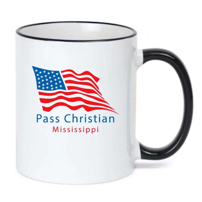 Pass Christian Mississippi Black Color Changing Mug