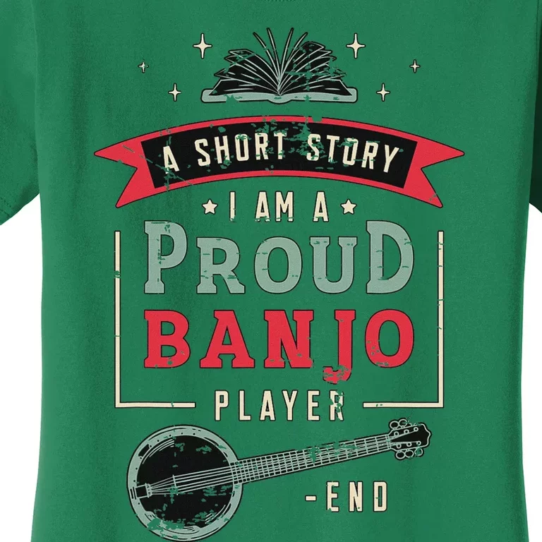 Proud Country Music Lover Banjo Player Women's T-Shirt