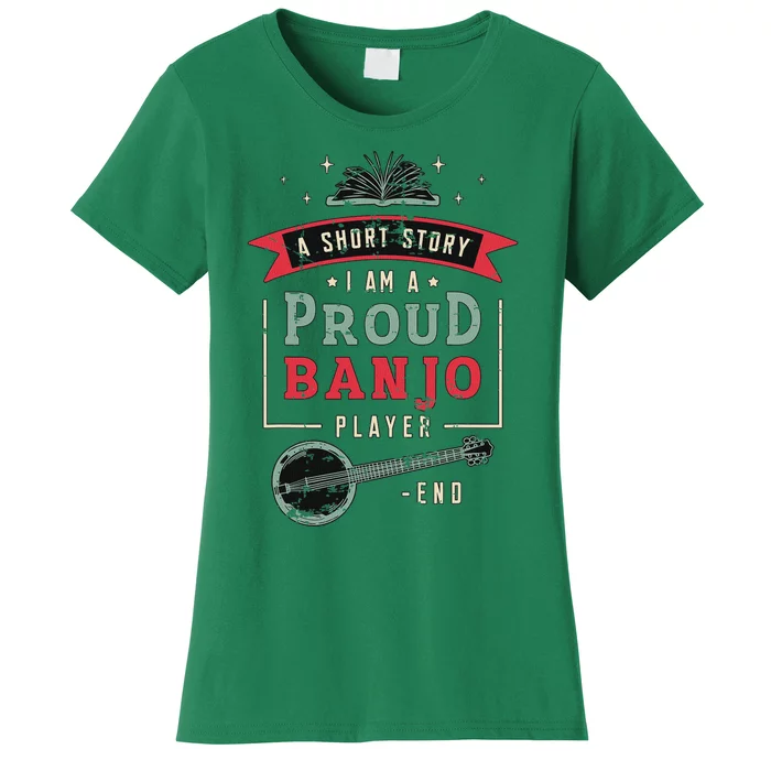 Proud Country Music Lover Banjo Player Women's T-Shirt