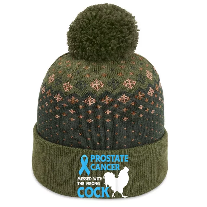 Prostate Cancer Messed With The Wrong Cock Cancer The Baniff Cuffed Pom Beanie