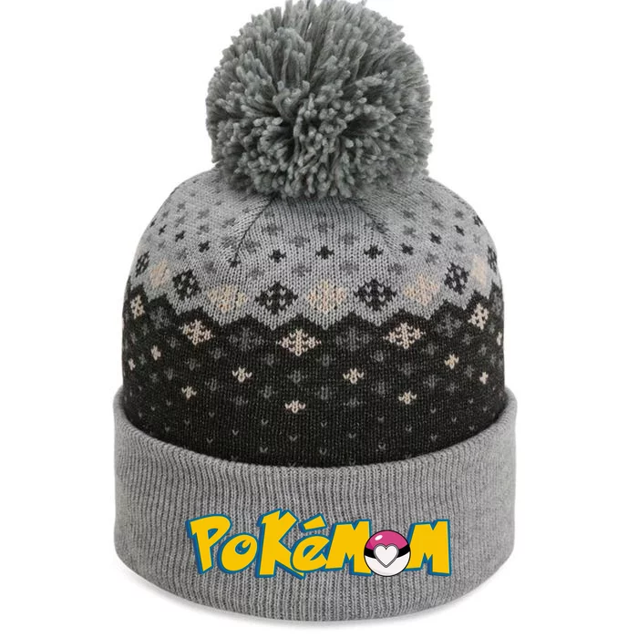 Pokemom Cute Mom Gift The Baniff Cuffed Pom Beanie