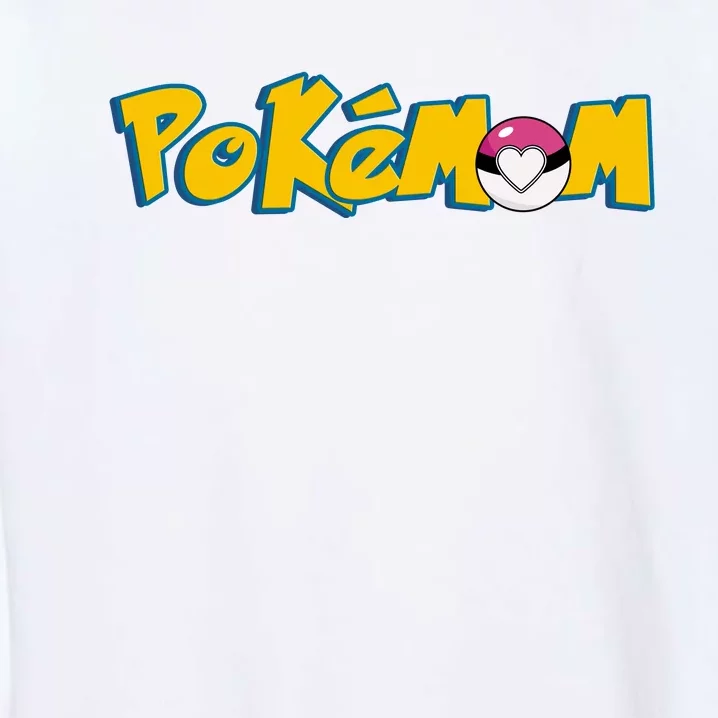 Pokemom Cute Mom Gift Garment-Dyed Sweatshirt