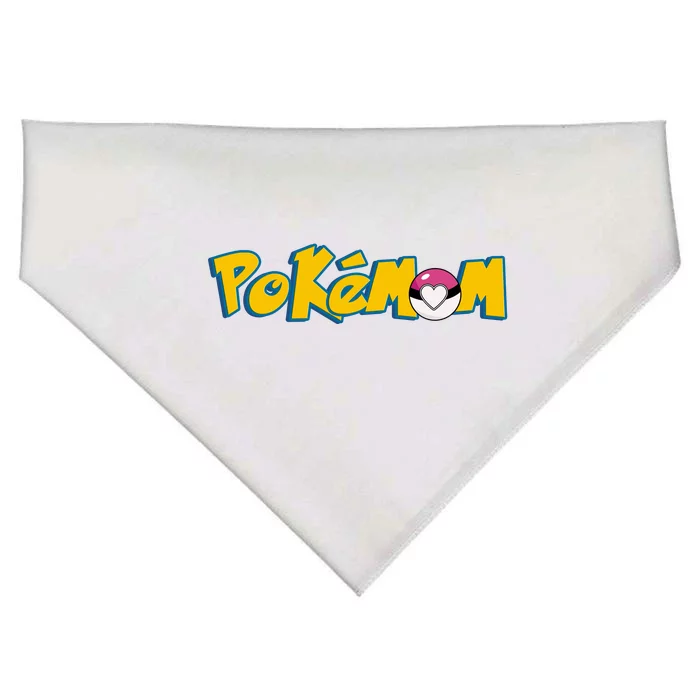 Pokemom Cute Mom Gift USA-Made Doggie Bandana