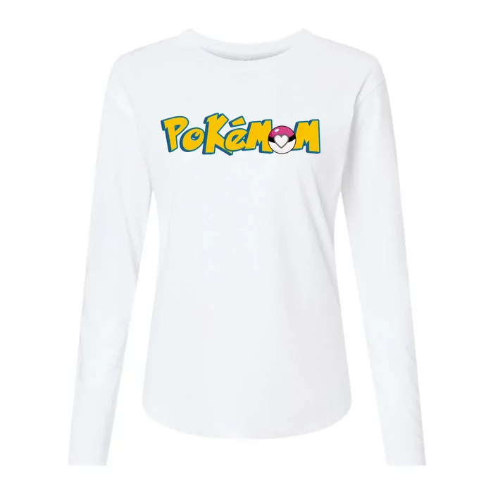 Pokemom Cute Mom Gift Womens Cotton Relaxed Long Sleeve T-Shirt