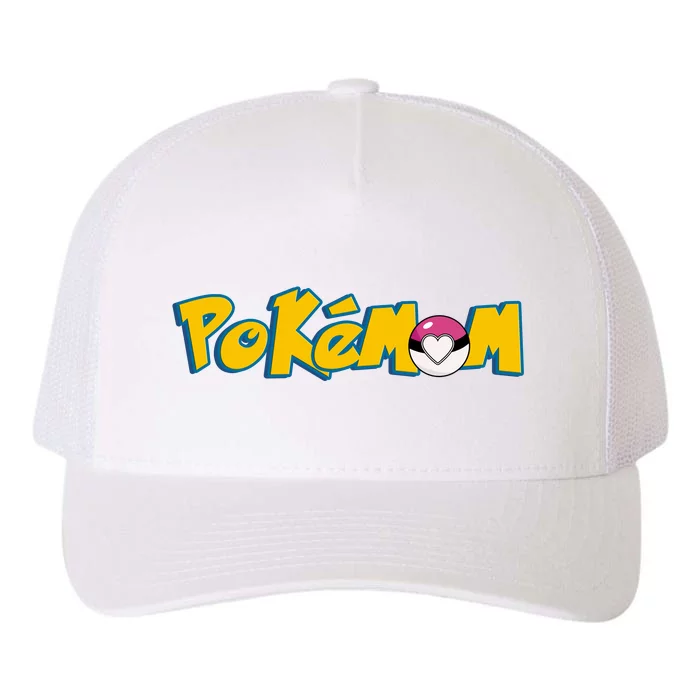 Pokemom Cute Mom Gift Yupoong Adult 5-Panel Trucker Hat