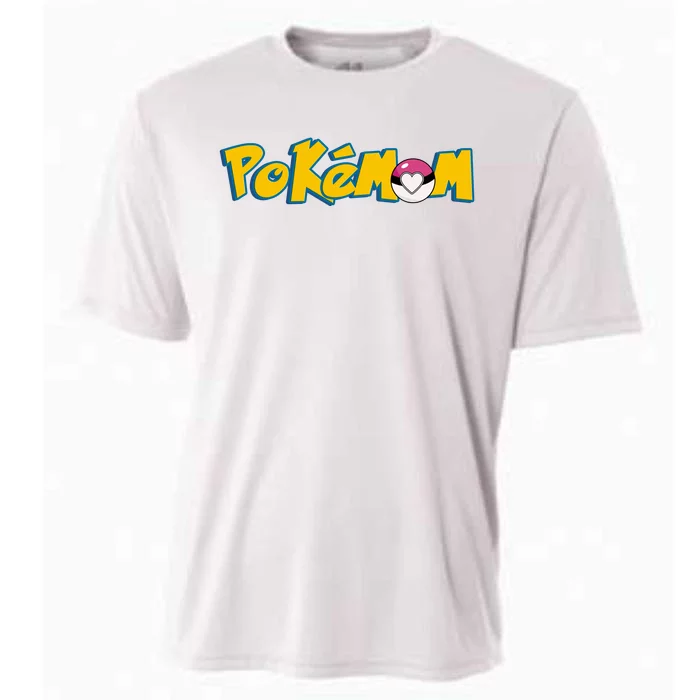 Pokemom Cute Mom Gift Cooling Performance Crew T-Shirt