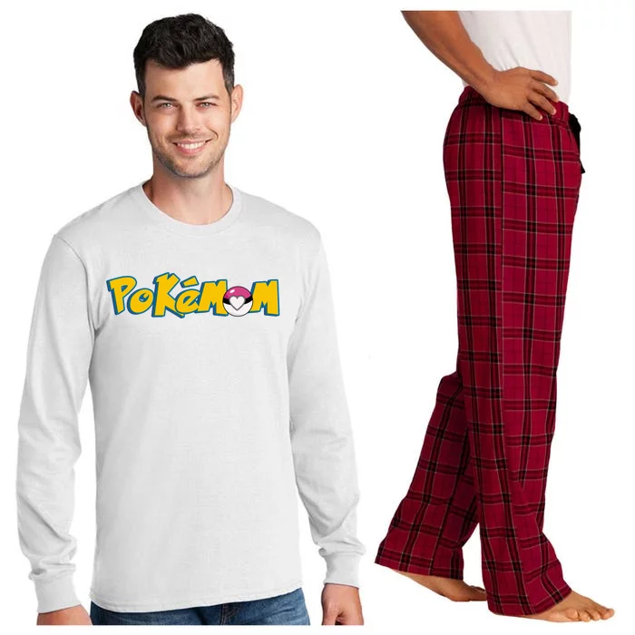 Pokemom Cute Mom Gift Long Sleeve Pajama Set