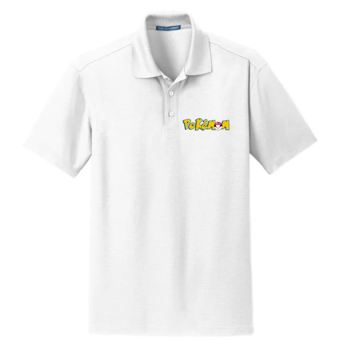 Pokemom Cute Mom Gift Dry Zone Grid Performance Polo