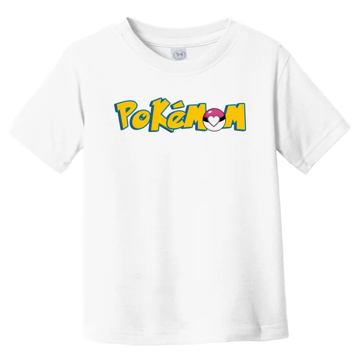 Pokemom Cute Mom Gift Toddler T-Shirt