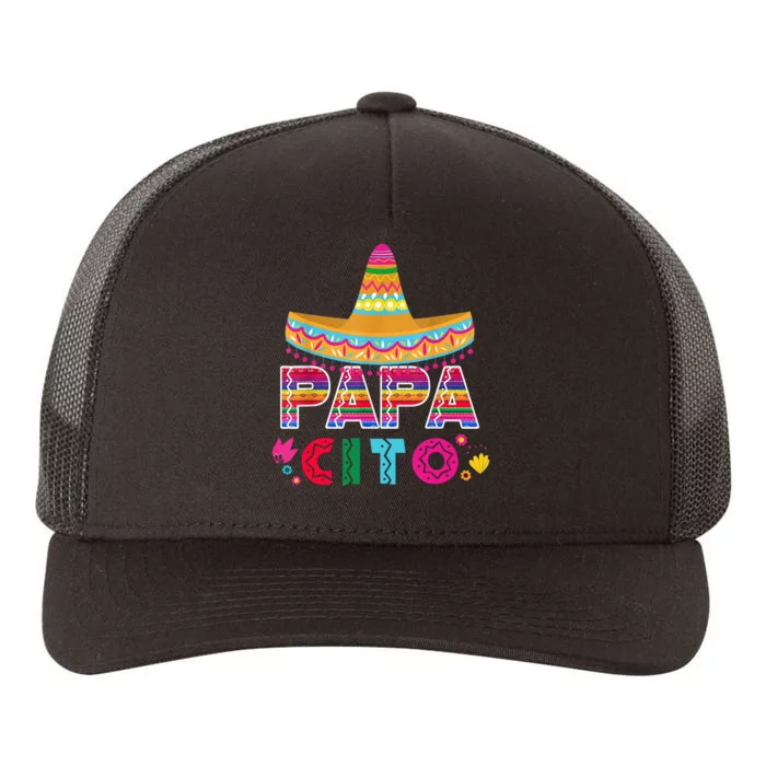 Papa Cito Mexican Cinco De Mayo Yupoong Adult 5-Panel Trucker Hat