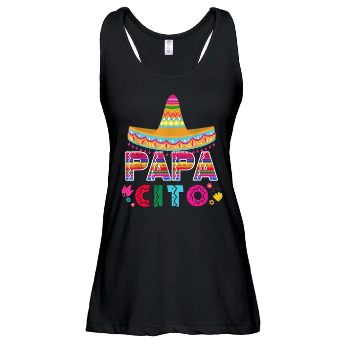 Papa Cito Mexican Cinco De Mayo Ladies Essential Flowy Tank