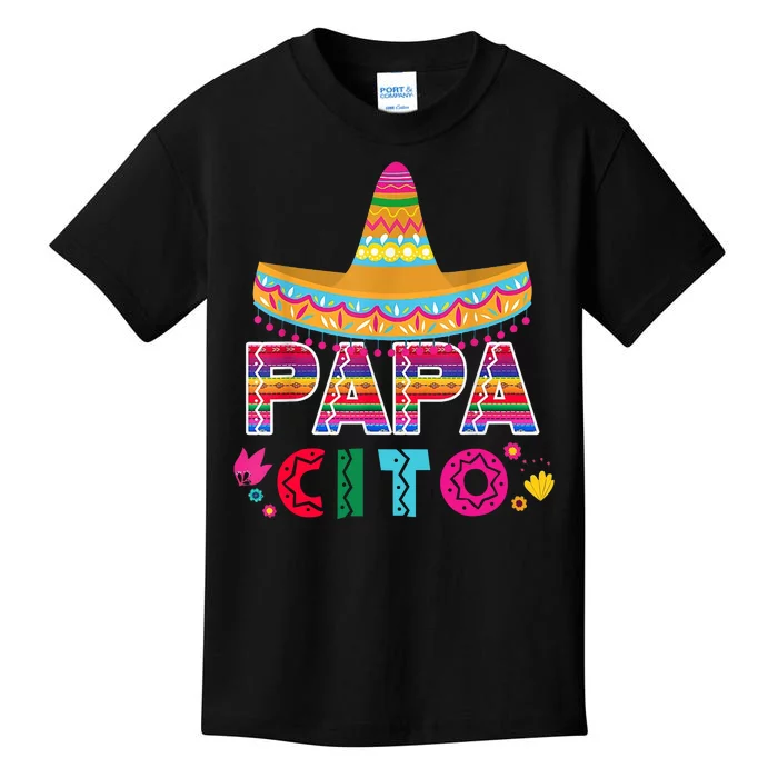 Papa Cito Mexican Cinco De Mayo Kids T-Shirt