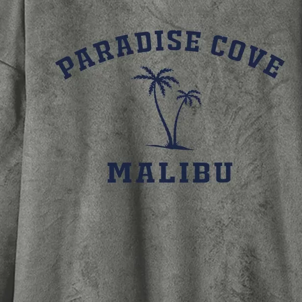 Paradise Cove Malibu Paradise Cove Beach CA California Hooded Wearable Blanket