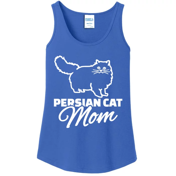 Persian Cat Mom Gift Ladies Essential Tank