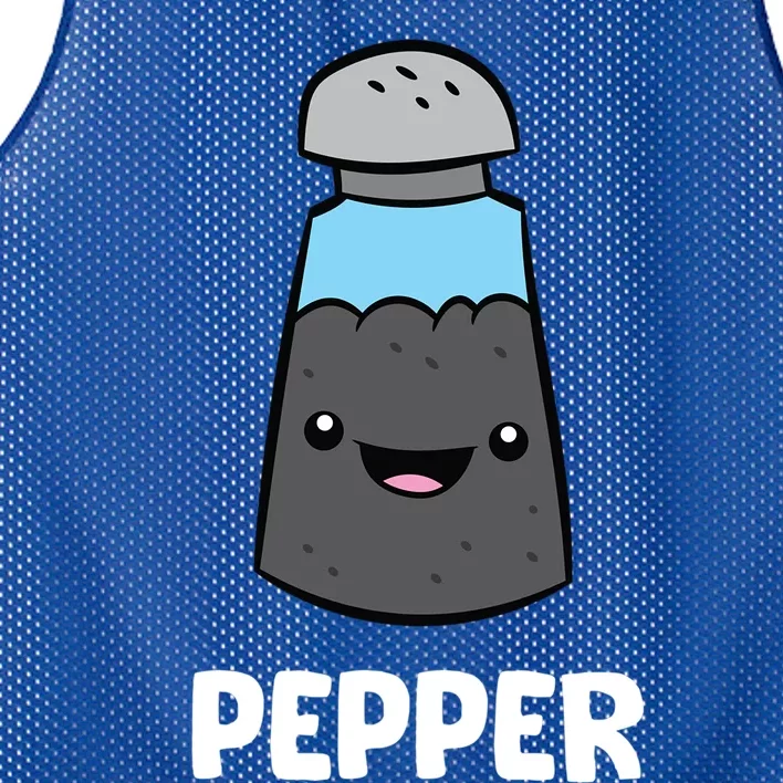 Pepper Costume Matching Pepper And Salt Couple Gift Mesh Reversible Basketball Jersey Tank