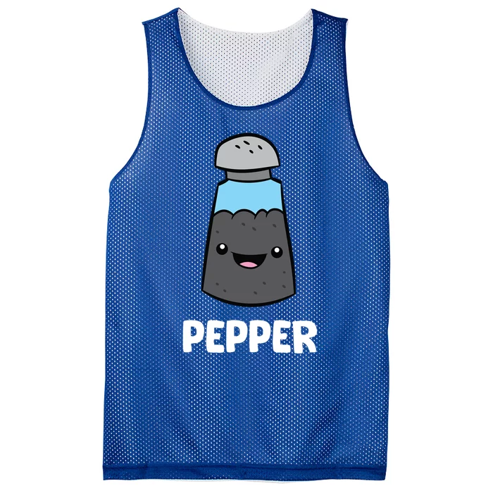 Pepper Costume Matching Pepper And Salt Couple Gift Mesh Reversible Basketball Jersey Tank