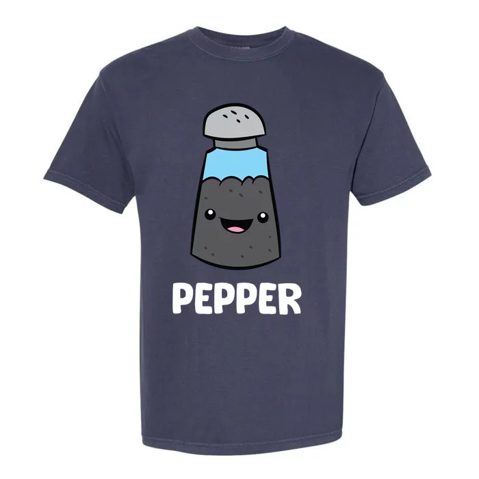 Pepper Costume Matching Pepper And Salt Couple Gift Garment-Dyed Heavyweight T-Shirt