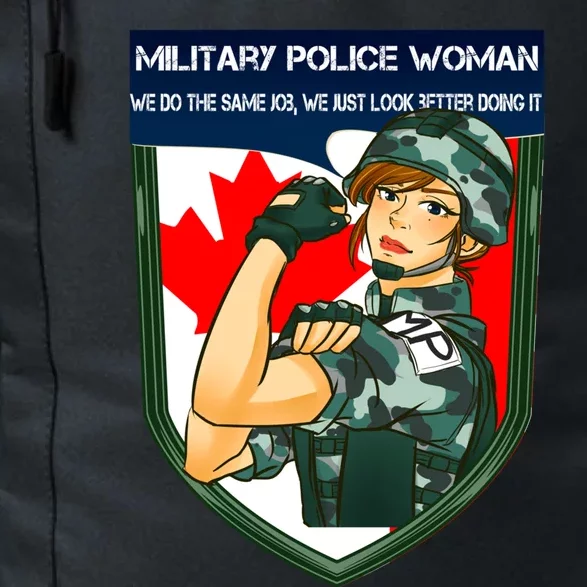 Proud Canadian Military Police Gift Daily Commute Backpack