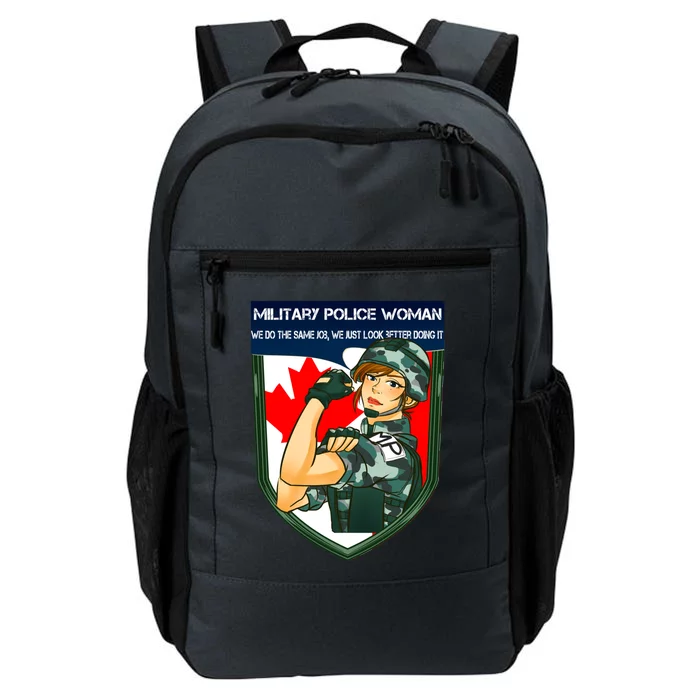 Proud Canadian Military Police Gift Daily Commute Backpack