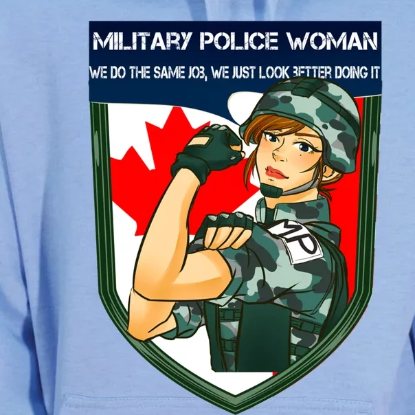 Proud Canadian Military Police Gift Unisex Surf Hoodie