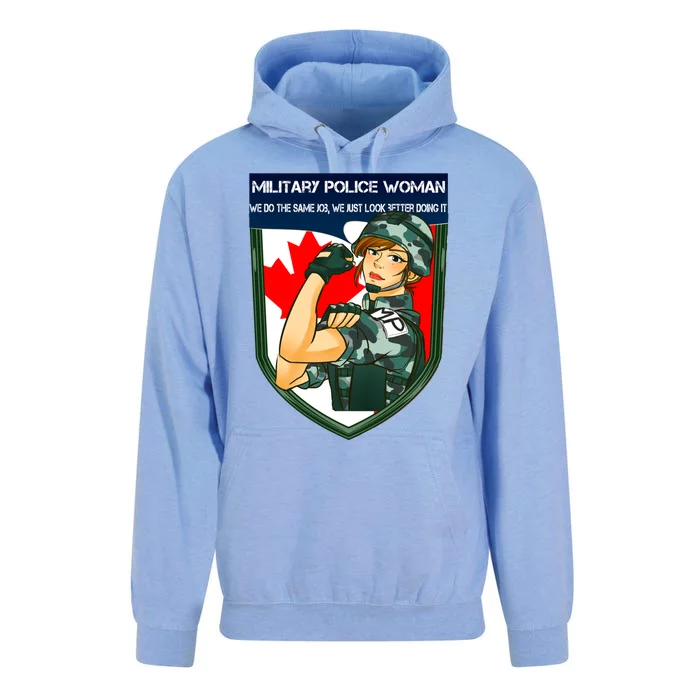 Proud Canadian Military Police Gift Unisex Surf Hoodie