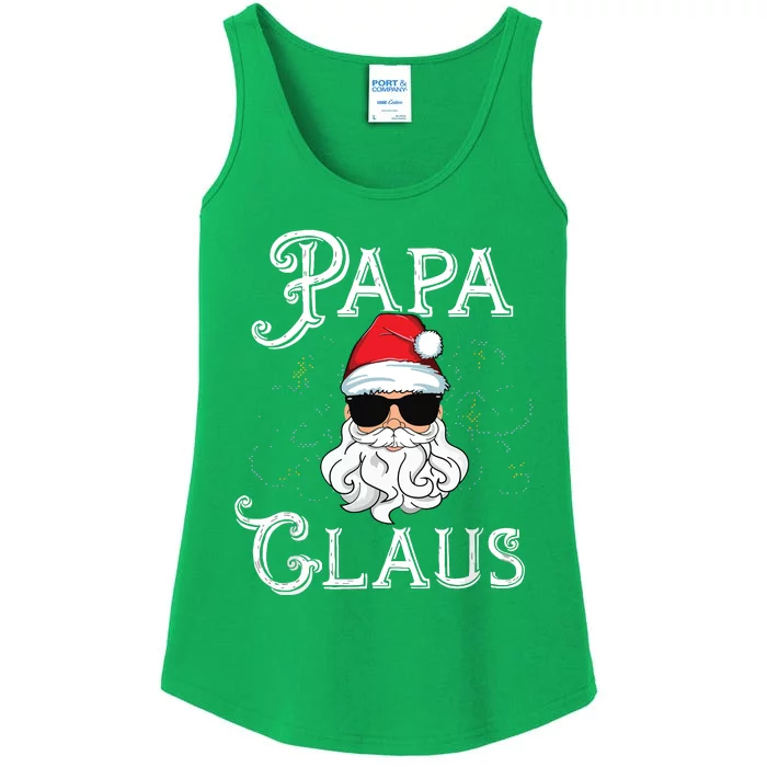 Papa Claus Matching Family Christmas Outfit Xmas Photo Ladies Essential Tank