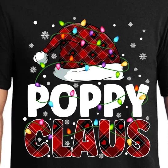 Poppy Claus Merry Christmas Santa Hat Family Matching Group Pajama Set