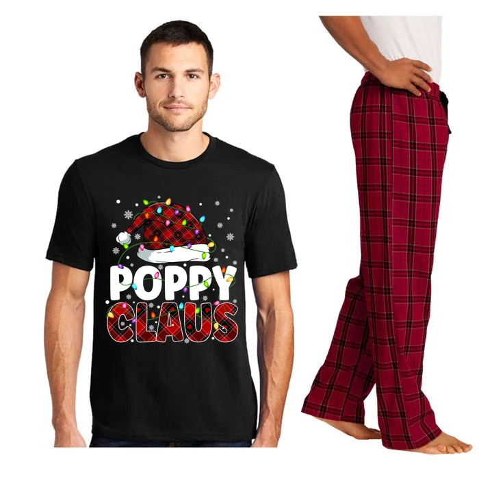 Poppy Claus Merry Christmas Santa Hat Family Matching Group Pajama Set