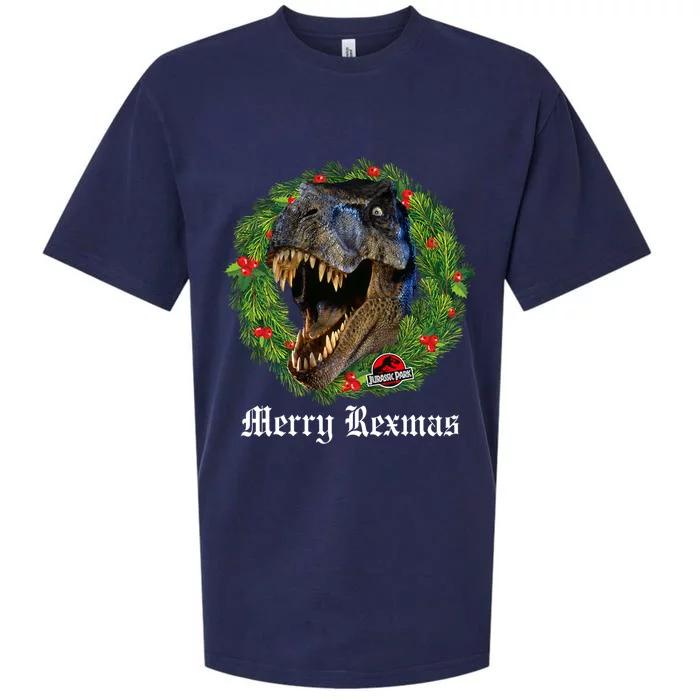 Park Christmas Merry Rexmas Sueded Cloud Jersey T-Shirt