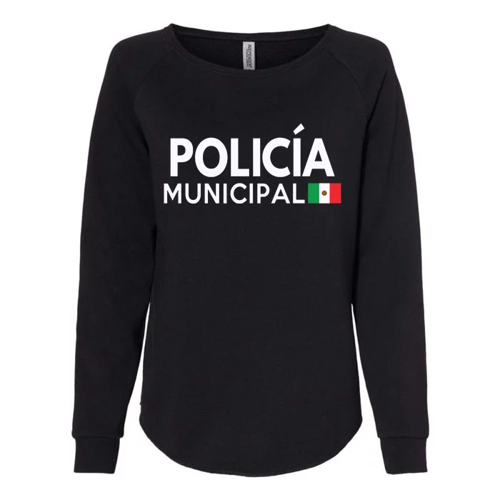 Policia Costume Mexican Police Halloween Costumes Womens California Wash Sweatshirt