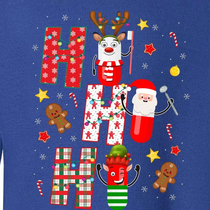 Pharmacy Crew Matching Christmas Pills Santa Elf Reindeer Gift Toddler Sweatshirt