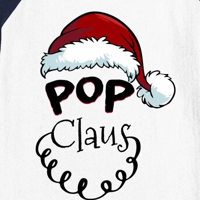 Pop Claus New Christmas Santa Claus Great Gift Baseball Sleeve Shirt