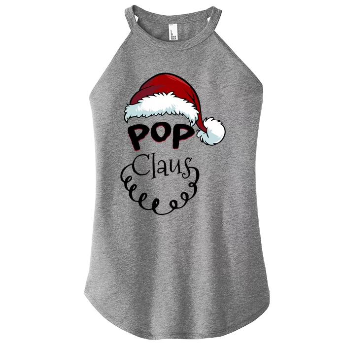 Pop Claus New Christmas Santa Claus Great Gift Women’s Perfect Tri Rocker Tank